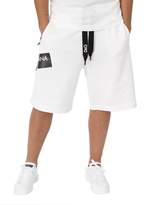 Thumbnail for your product : Dolce & Gabbana White Logo Bermuda Shorts