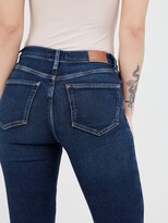 Thumbnail for your product : River Island Mid Rise Skinny Jean - Dark Blue