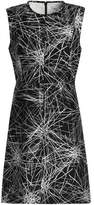 Thumbnail for your product : Diane von Furstenberg Printed Wool And Silk-Blend Mini Dress
