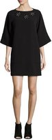 Thumbnail for your product : Raoul Embellished Half-Sleeve Shift Dress