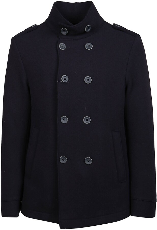 double buttoned coat