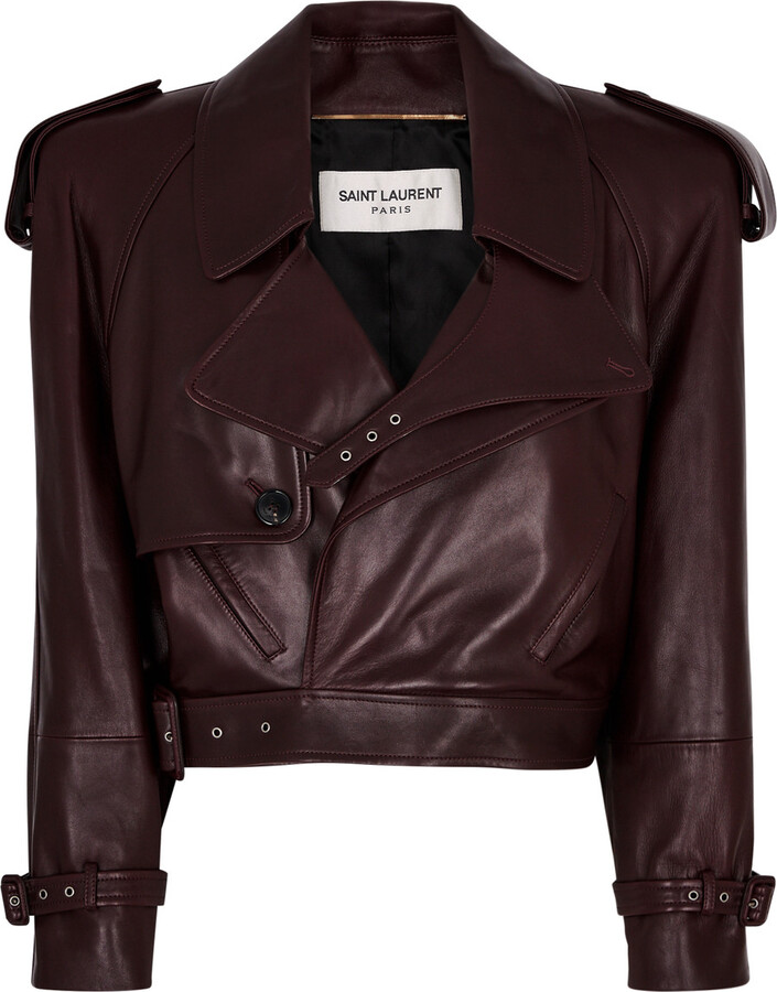 Saint Laurent Leather Jacket