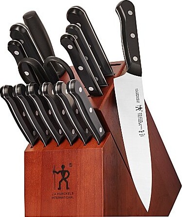 Zwilling J.A. Henckels Solution Razor-Sharp 15-Piece Knife Block Set