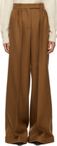 Thumbnail for your product : Max Mara Brown Flou Trousers