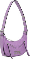 Thumbnail for your product : Versace Jeans Couture Purple Zip Shoulder Bag