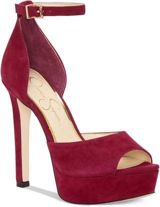 Jessica Simpson Beeya Two-Piece Platform Sandals, Women Shoes