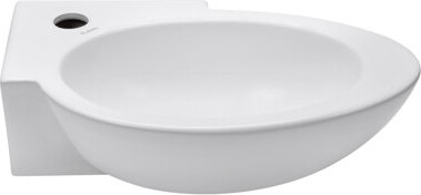 Elanti Elite Ceramic 17" Wall Mount Bathroom Sink