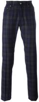 Thumbnail for your product : Jacob Cohen plaid tapered trousers