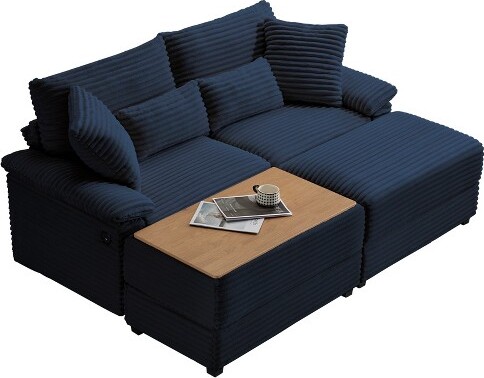 WhisenDoubleChaiseLoungeSetwithReversibleOttomanandStorage-DarkBlue