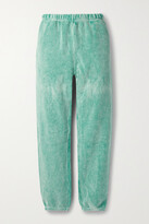 Thumbnail for your product : LES TIEN Cotton-fleece Track Pants - Blue