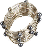 Thumbnail for your product : Deborah Rhodes Hematite Pearl Napkin Ring