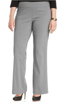 Thumbnail for your product : Amy Byer Plus Size Pull-On Bootcut Trousers