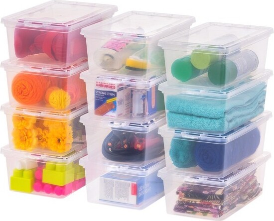 https://img.shopstyle-cdn.com/sim/e7/6f/e76faf67ae7830471d6fd1205d68de7e_best/iris-usa-12-pack-6qt-plastic-storage-bin-tote-organizing-container-with-latching-lid-shoe-box-clear.jpg