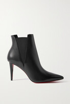 Thumbnail for your product : Christian Louboutin Astribooty 85 Leather Ankle Boots - Black
