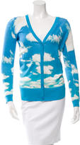 Thumbnail for your product : Alice + Olivia Printed Button-Up Cardigan