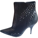 Thumbnail for your product : Christian Dior Black Leather Boots