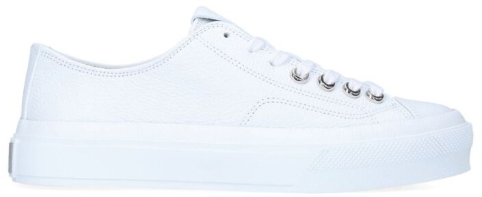 telescoop kruipen overloop Givenchy Leather City Low Sneakers - ShopStyle