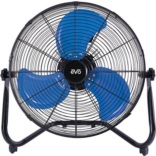 evo High Velocity 19.9 in. 3 Speed Floor Fan