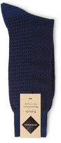 Thumbnail for your product : Pantherella Marwood Patterned Merino Wool-Blend Socks