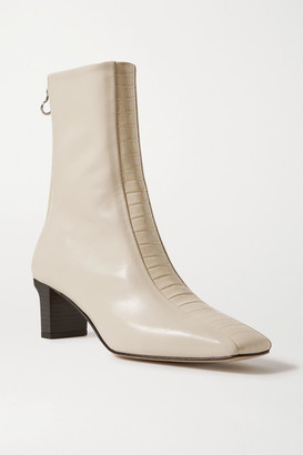 cream boots for women