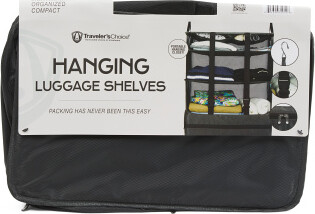 TJMAXX 18In Portable Hanging Shelves, Leather