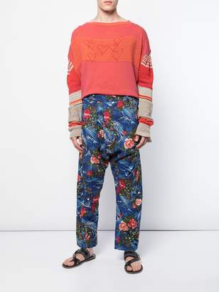 Vivienne Westwood floral print trousers