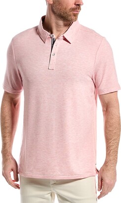 Magaschoni Stretch French Terry Polo Shirt - ShopStyle