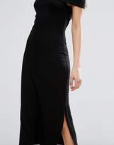 Thumbnail for your product : Warehouse Bardot Bodycon Midi Dress