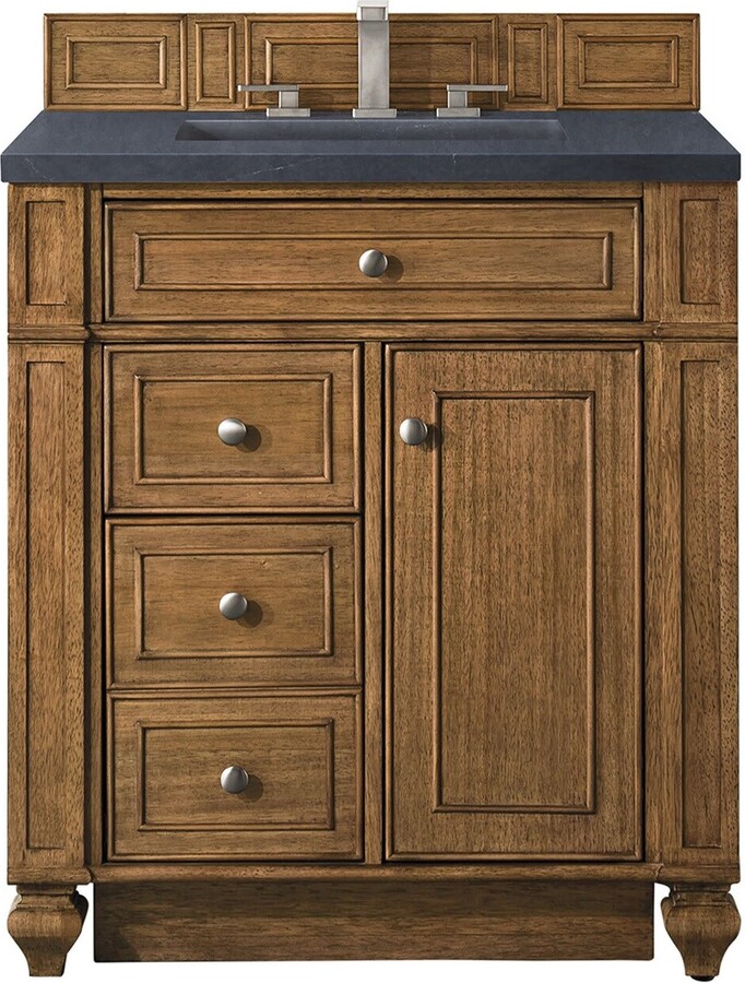 James Martin Vanities Bristol 30" Single Basin Hardwood Vanity Set