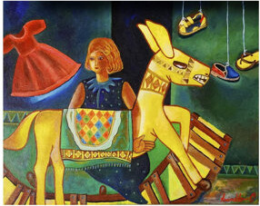 Exotic India Now Playing Time | Acrylic On Canvas | By Anindita Dey