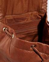 Thumbnail for your product : B.young Urbancode Leather Backpack In Vintage Style