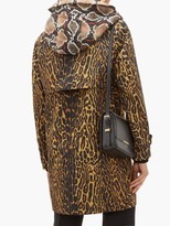 Thumbnail for your product : Burberry Leopard Print Technical-nylon Hooded Parka - Multi