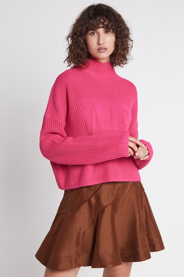 Aje Lou Logo Knit Jumper ShopStyle