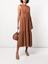 Thumbnail for your product : Equipment Allix silk dress