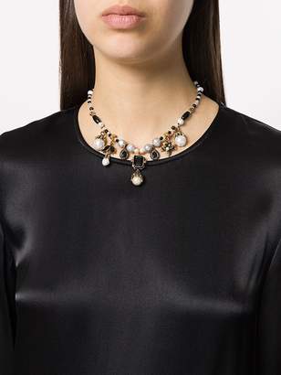 Alexander McQueen pearl beaded necklace