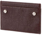 Thumbnail for your product : Balenciaga Silver-Tone Leather Cardholder