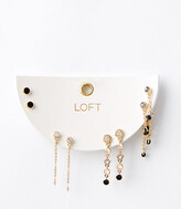 Thumbnail for your product : LOFT Pave Stone Earring Set