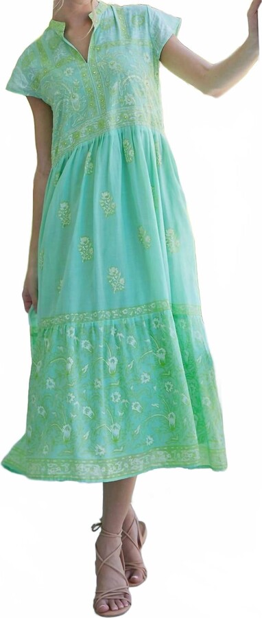 Bella Tu Nora Midi Dress In Mint