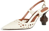Thumbnail for your product : Souliers Martinez 80mm Abril Slingbacks