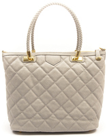 Thumbnail for your product : Marc B Hudson Tote - Grey Quilted