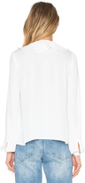 Thumbnail for your product : L'Academie The Ruffle Boho Blouse