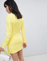 Thumbnail for your product : UNIQUE21 Unique 21 long sleeve asymetric dress