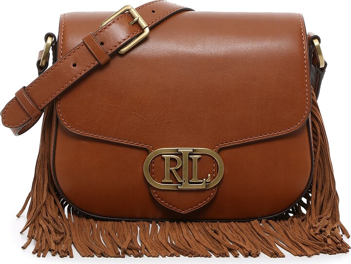 Lauren Ralph Lauren Addie Leather Crossbody Bag ShopStyle