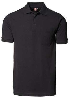 IDens Classic Short Sleeve Pique Polo Shirt with Pocket