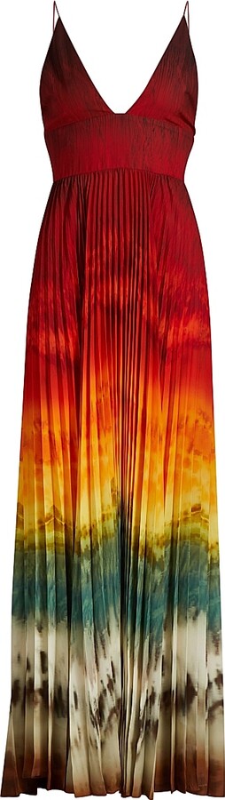 alice and olivia tie dye