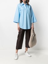 Thumbnail for your product : Sofie D'hoore Flared-Sleeves Cotton Shirt