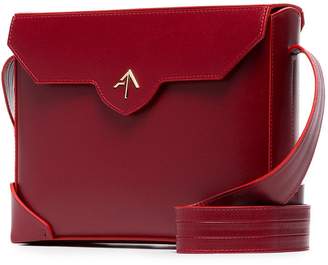 Atelier Manu red Bold leather cross-body bag