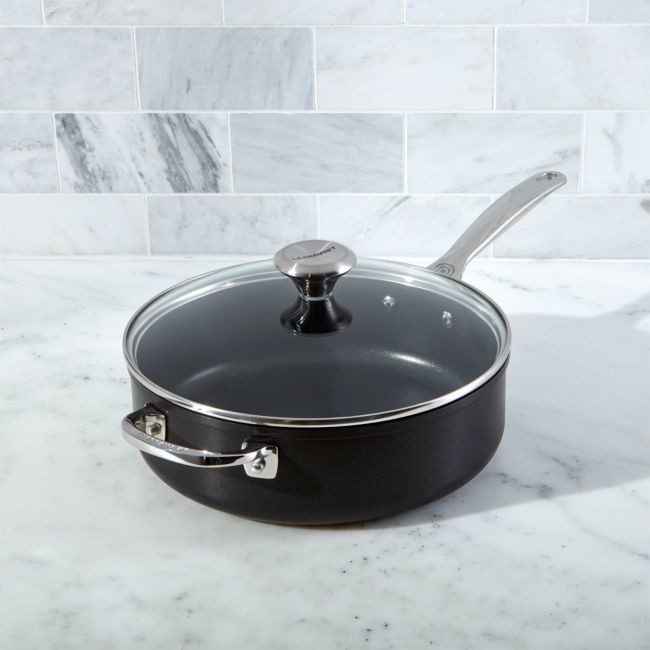 Le Creuset A Toughened Non-Stick Pro 4.25-Qt. SautA Pan with Lid