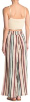 Thumbnail for your product : Angie Striped Tie Waist Palazzo Pants
