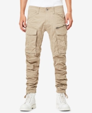 G Star Men's Rovic 3D Straight Tapered Fit Cargo Pants